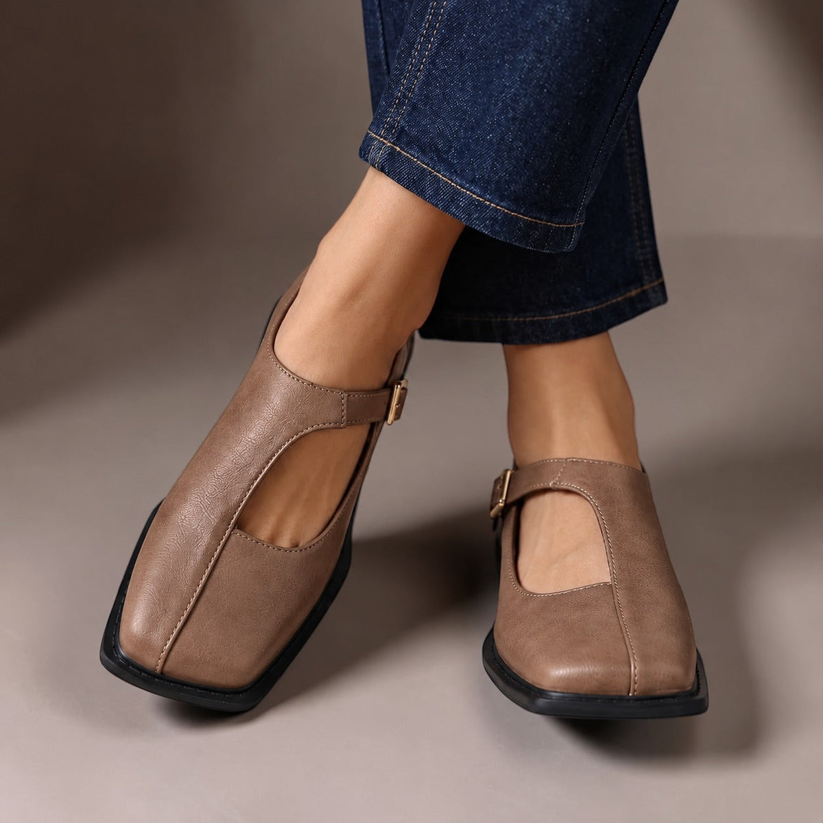 Rosalie | Comfort Leather Flats