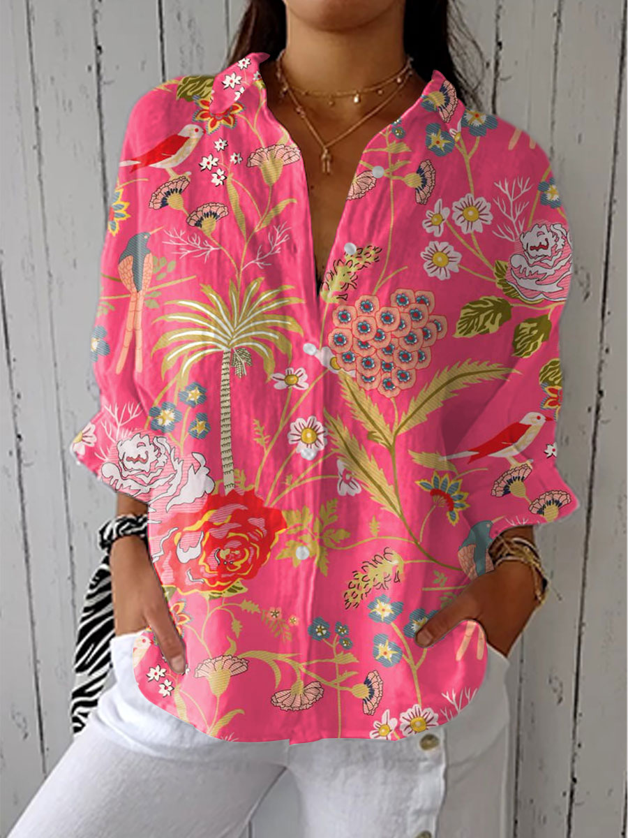 Floriana | Élégante Blouse Légère