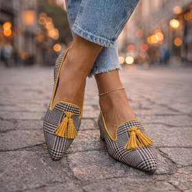 Tartan jaune