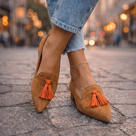 Marron et orange