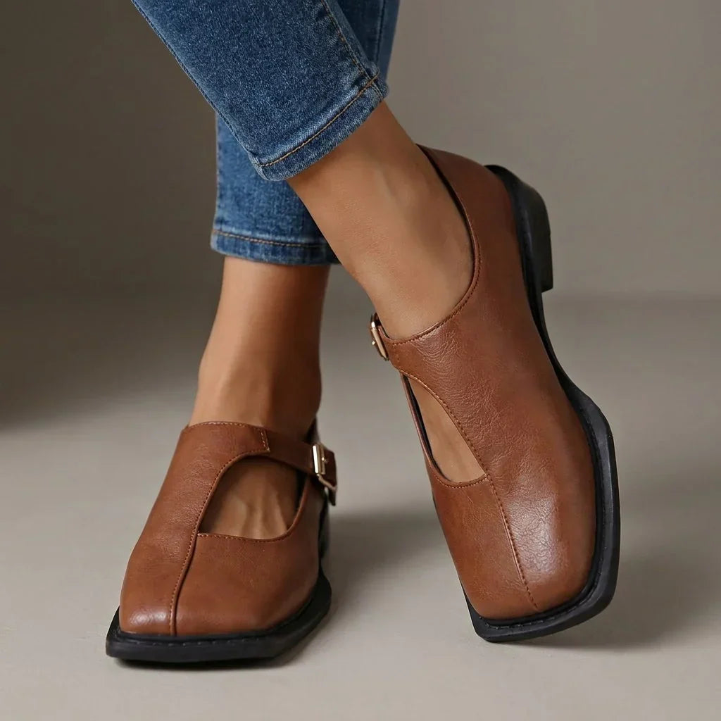 Rosalie | Comfort Leather Flats